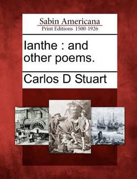 Paperback Ianthe: And Other Poems. Book
