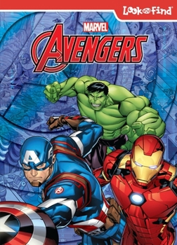 Library Binding Marvel Avengers: Look and Find Book