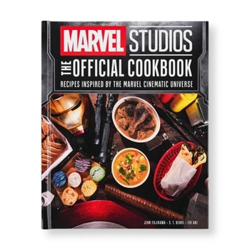 Hardcover Marvel Studios: The Official Cookbook: Recipes Inspired by the Marvel Cinematic Universe Book