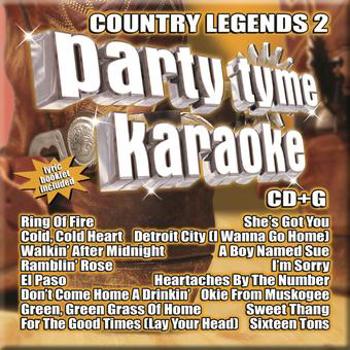 Music - CD Party Tyme Karaoke - Country Legends 2 (16-song CD Book