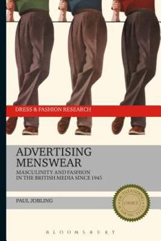 Paperback Advertising Menswear: Masculinity and Fashion in the British Media Since 1945 Book