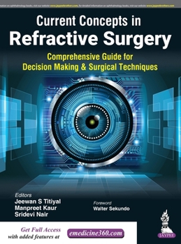 Paperback Current Concepts in Refractive Surgery Book
