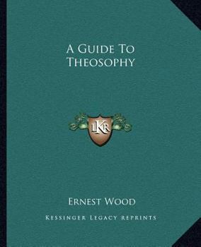 Paperback A Guide To Theosophy Book