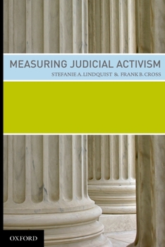 Hardcover Measuring Judicial Activism Book
