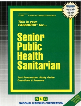 Paperback Senior Public Health Sanitarian Book