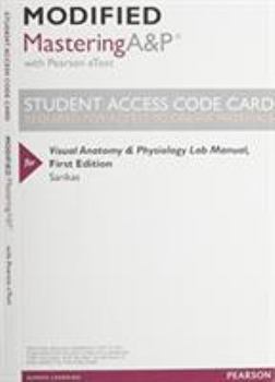 DVD-ROM Modified Mastering A&p with Pearson Etext -- Valuepack Access Card -- For Visual Anatomy & Physiology Lab Manual Book