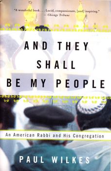 Paperback And They Shall Be My People: An American Rabbi and His Congregation Book