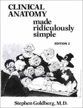 Paperback Clinical Anatomy Made Ridiculously Simple Book