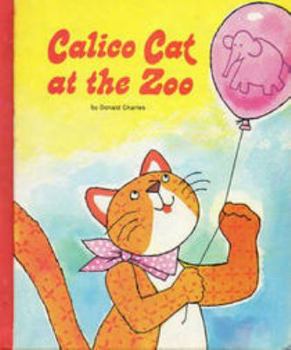 Hardcover Calico Cat at the Zoo Book