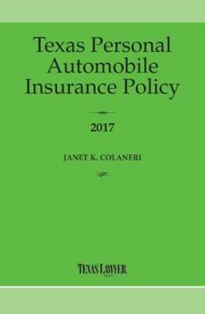 Texas Personal Automobile Insurance Policy 2017