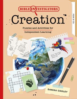 Paperback Bible Investigators: Creation: Puzzles and Activities for Independent Learning Book