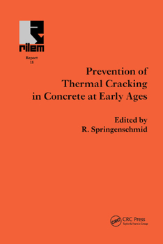 Paperback Prevention of Thermal Cracking in Concrete at Early Ages Book