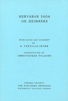 Paperback Hervarar Saga Ok Heidreks Book