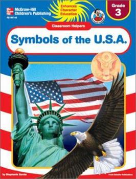 Paperback Classroom Helpers Symbols of the U.S.A. Grade 3 Book