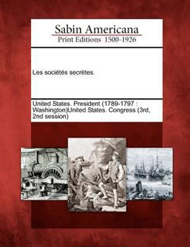 Paperback Les Soci?t?s Secr?tes. [French] Book