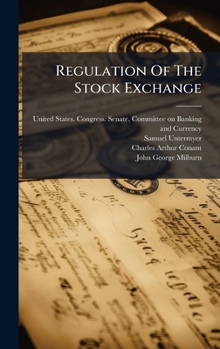 Hardcover Regulation Of The Stock Exchange Book