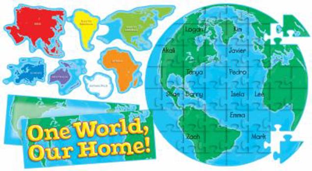 Scholastic Teacher's Friend Our Earth Puzzle Bulletin Board (TF8401)