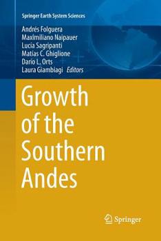 Paperback Growth of the Southern Andes Book