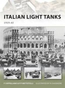 Paperback Italian Light Tanks: 1919-45 Book