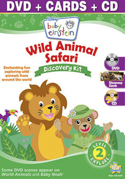 DVD Baby Einstein: Wild Animal Safari Book