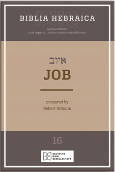 Job (Biblia Hebraica Quinta) (Hebrew Edition)
