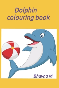 Paperback Dolphin colouring book