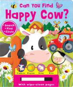 Board book Can You Find? - Happy Cow (Search & Seek Wipe Clean) Book