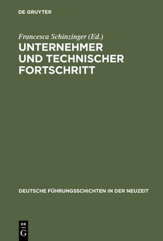 Hardcover Unternehmer und technischer Fortschritt [German] Book