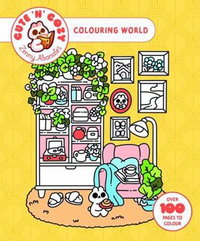 Paperback Cute 'n' Cozy Colouring World /anglais Book