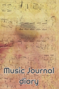 Paperback Music Journal Diary Book