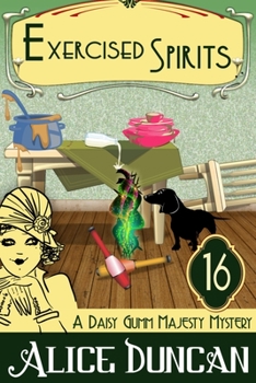 Paperback Exercised Spirits (A Daisy Gumm Majesty Mystery, Book 16): Historical Cozy Mystery Book