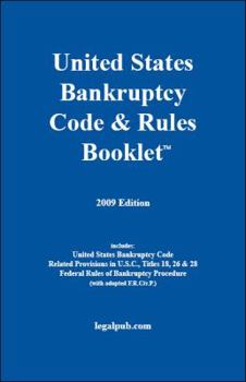 Paperback 2009 U.S. Bankruptcy Code & Rules Booklet Book