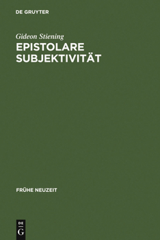 Hardcover Epistolare Subjektivität: Das Erzählsystem in Friedrich Hölderlins Briefroman Hyperion Oder Der Eremit in Griechenland [German] Book