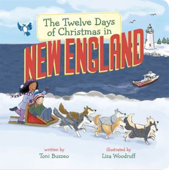 Board book The Twelve Days of Christmas in New England Book