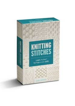 Cards Knitting Stitches Card Deck: Learn to Knit Texture in 52 Cards Book