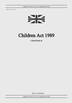 Paperback Children Act 1989 (c. 41) Book