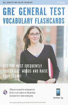Paperback GRE General Test Vocabulary Flashcards Book