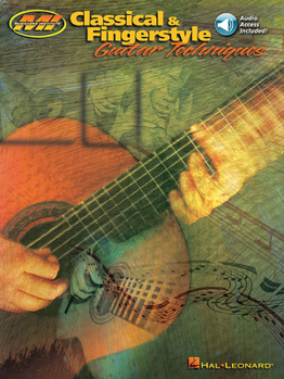 Paperback Classical & Fingerstyle Guitar Techniques Book/Online Audio Book