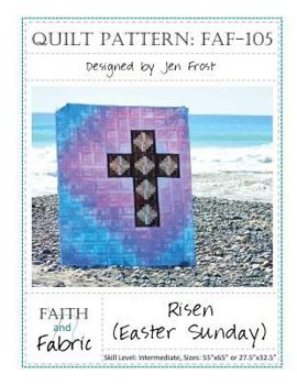 Paperback Risen: Easter Sunday Quilt Pattern Book