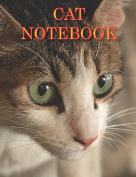 Paperback Cat NOTEBOOK: Notebooks and Journals 110 pages (8.5"x11") Book