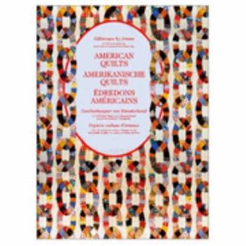 Paperback American Quilts Gift Wraps Artists Amerikanische Quilts Geschenkpapier V Book