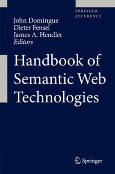 Hardcover Handbook of Semantic Web Technologies Book