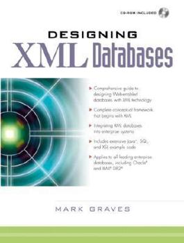 Paperback Designing XML Databases Book