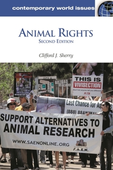 Hardcover Animal Rights: A Reference Handbook Book
