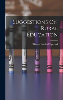 Hardcover Suggestions On Rural Education Book