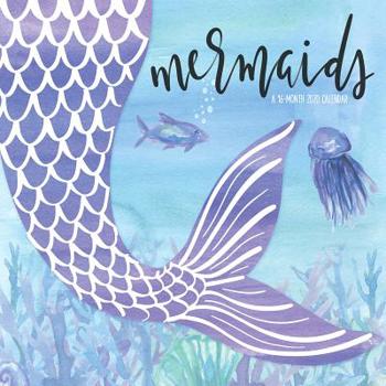 Calendar Cal-2020 Mermaids Wall Book