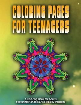 Paperback COLORING PAGES FOR TEENAGERS - Vol.3: coloring pages for girls Book