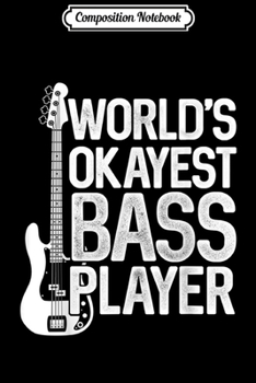 Paperback Composition Notebook: World's Okayest Cello Player Journal/Notebook Blank Lined Ruled 6x9 100 Pages Book