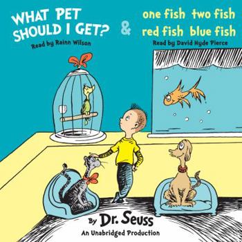 Audio CD What Pet Should I Get? and One Fish Two Fish Red Fish Blue Fish Book
