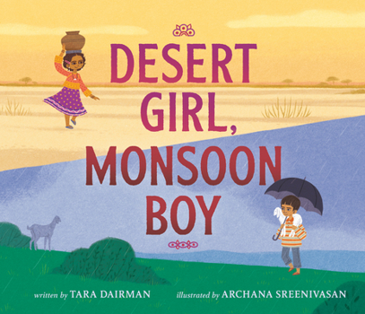 Hardcover Desert Girl, Monsoon Boy Book